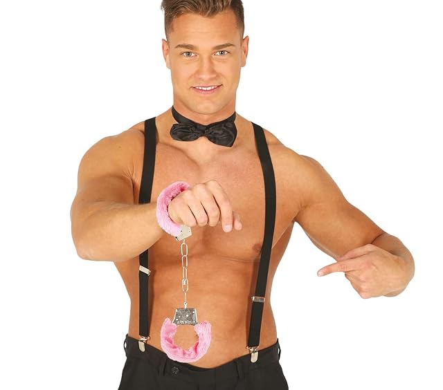 Foto 3 de 4 de FIESTAS GUIRCA Esposas con Terciopelo Rosa