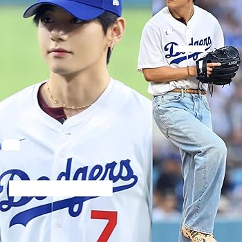 Amazon.co.jp: [GILASEWFS] キムテヒョンドジャースホーム始球式