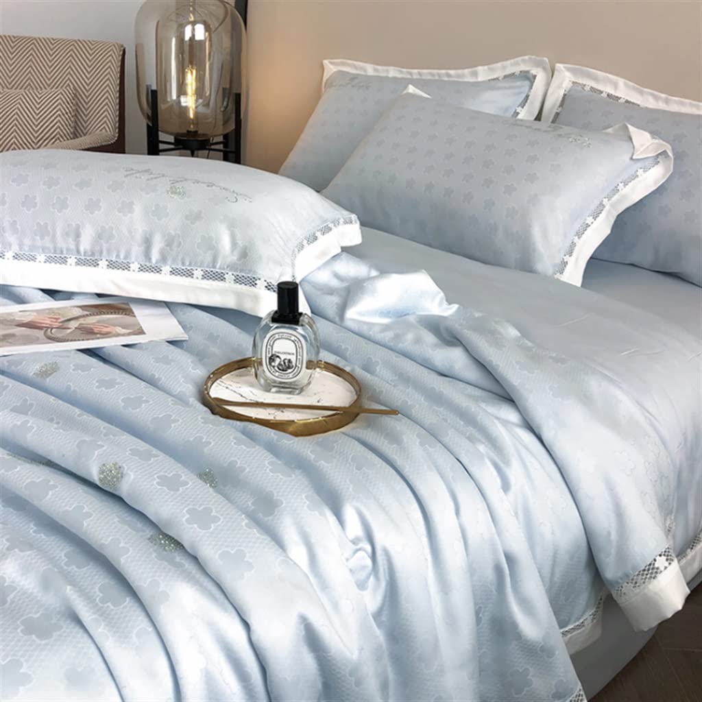 夏のlycelティアンシ夏クールキルト4ピースセット機械洗えるシングル