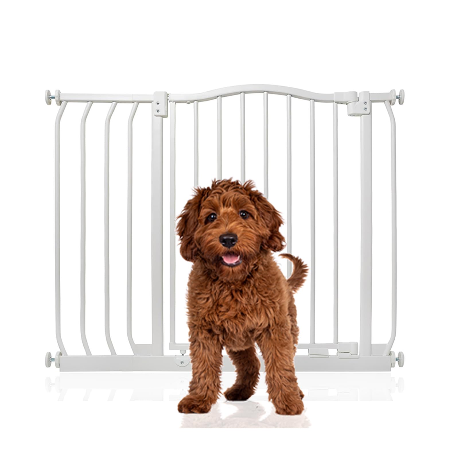 Bettacare Pressure Fit Pet Gate - Dog & Puppy Barrier - 89cm - 98cm - White