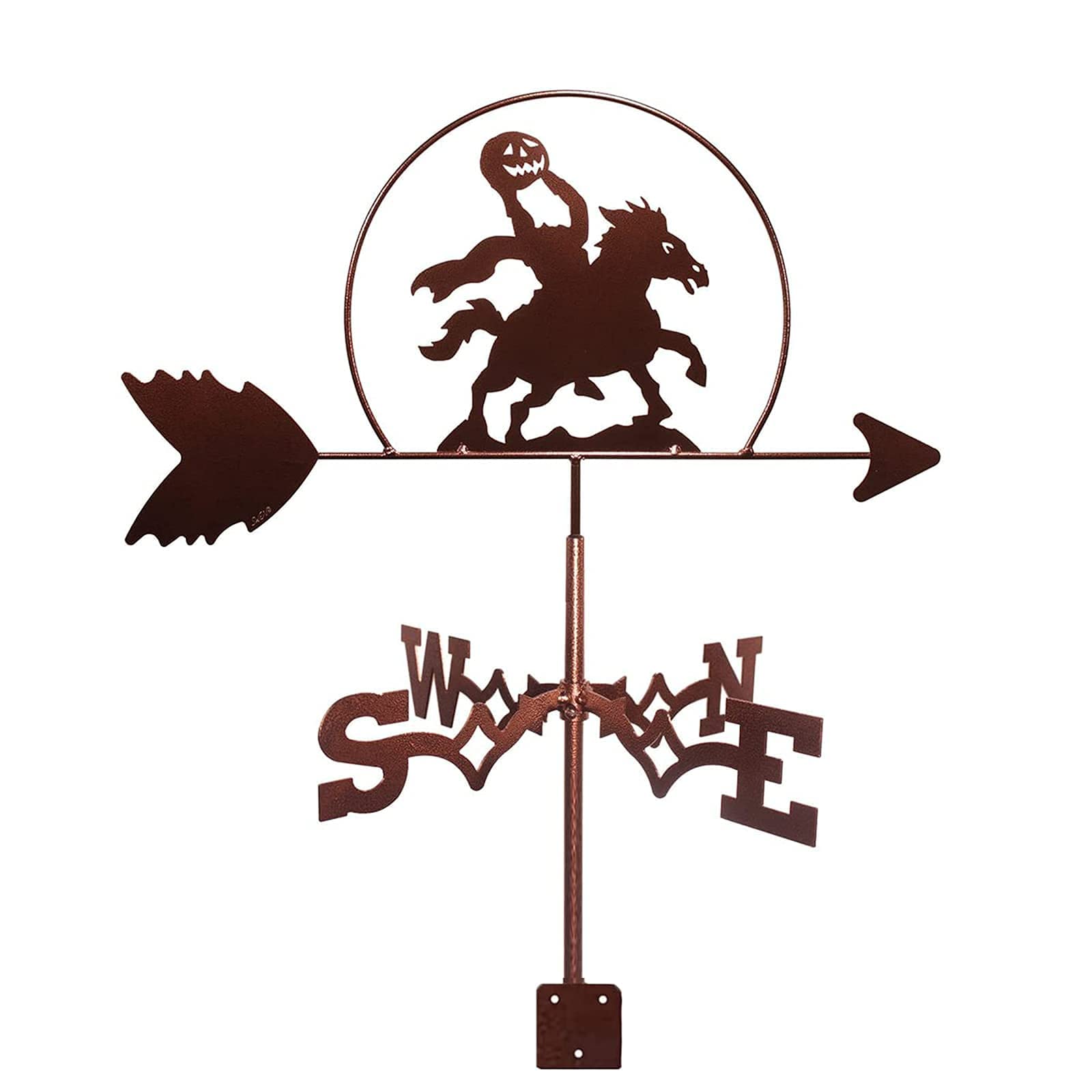 WIQUYBML Roof Garden Weather Vane, Metal Decorations Weathervanes, Home Wind Direction Indicators, Vane Weathercock Professionnel Measuring Tool for Outdoor Cupola