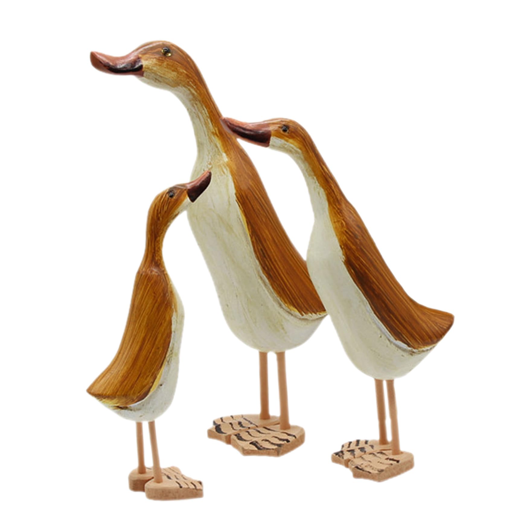 Sculptures en bois de canard OUNONA : finissez-en avec la décoration froide et sans âme