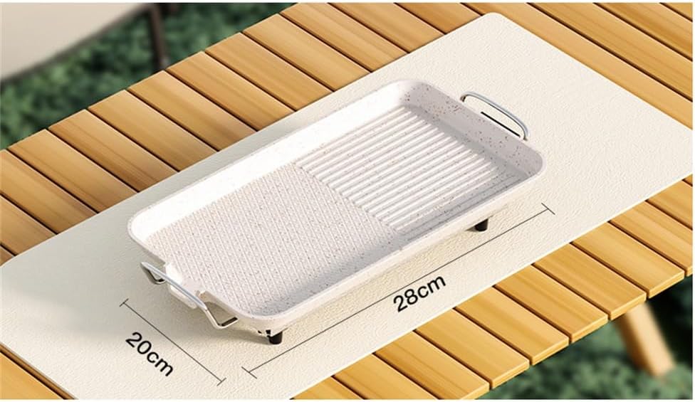 Household Electric Baking Tray Wheat Rice Stone Beef Chops Frying Pan Barbecue Meat