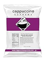 Vista 1 de Cappuccino Supreme Bolsa de 2 lb Dulce de Leche Instant Cappuccino Mix