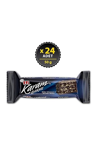 Miniatura 3 de Oblea de chocolate turco, obleas ETI Karam Gurme 1.76 oz. (1 paquete de 24 piezas)