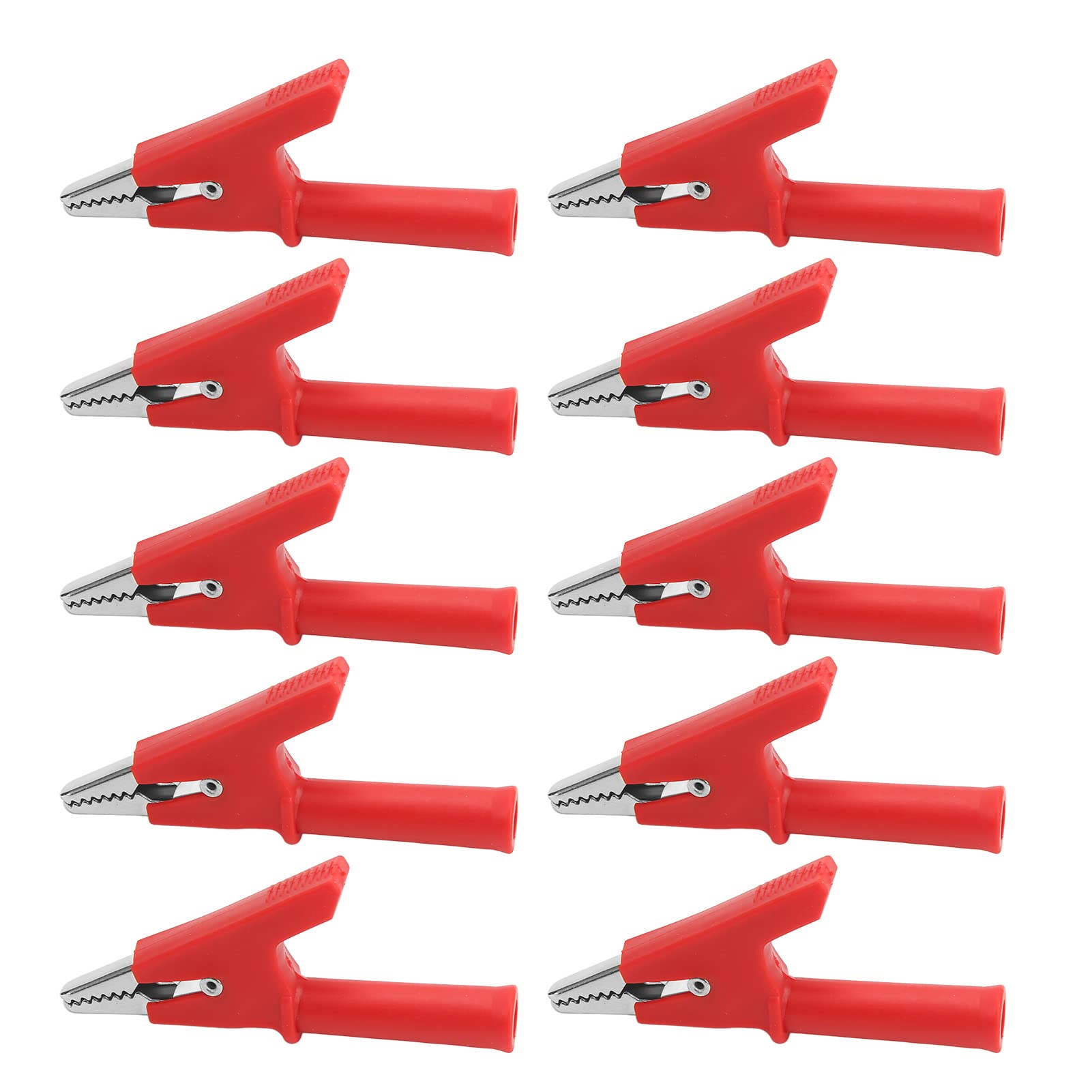 50A CLIPS 20PCS ELECTRIC TEST CLIP TERMINAL TEST CLAMP (Black
