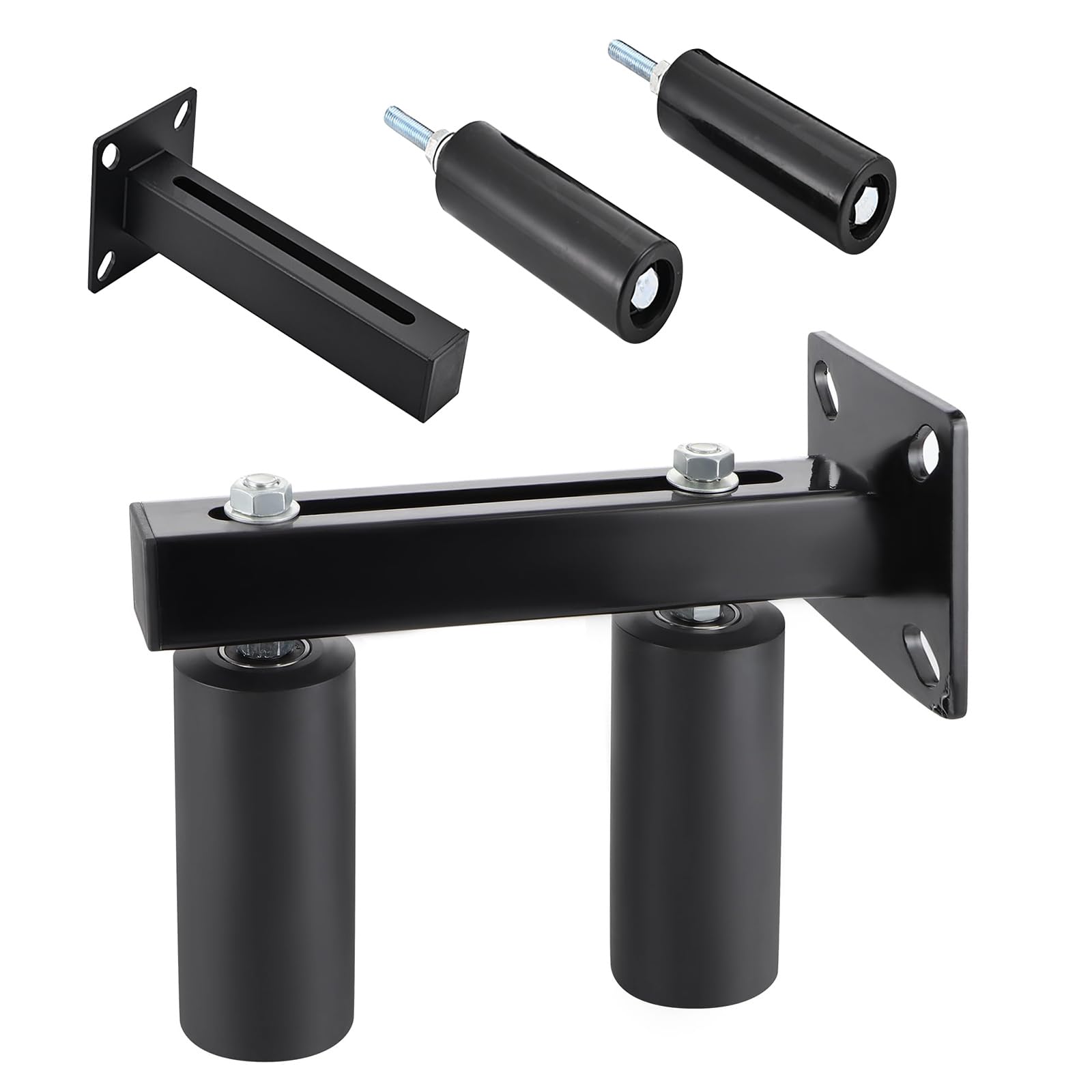 Sliding Barn Door Guide Wall Mounted Stay Roller Guides for Bathroom Sliding Hardware Barn Door Hardware Accessory
