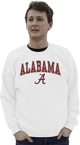 Miniatura 2 de Blue 84 Sudadera con cuello redondo para hombre, color blanco