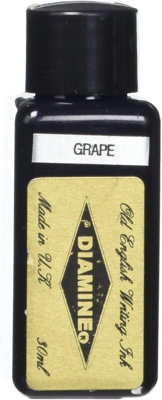 Diamine Fountain Pen Bottled Ink, 30ml - Grape