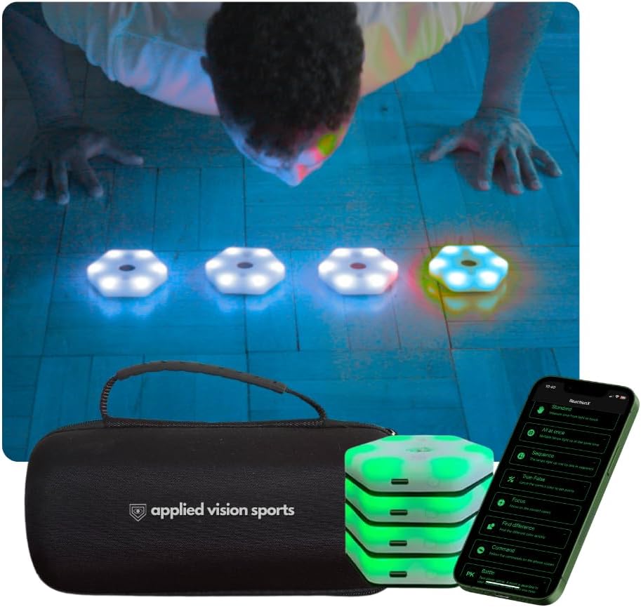 Sports reaction agility lights training kit