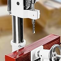 Vista 8 de Juego de brocas de agujero cuadrado, 1/4 ", 5/16", 3/8", 1/2" taladro de mortaja, con punzón central para carpintería