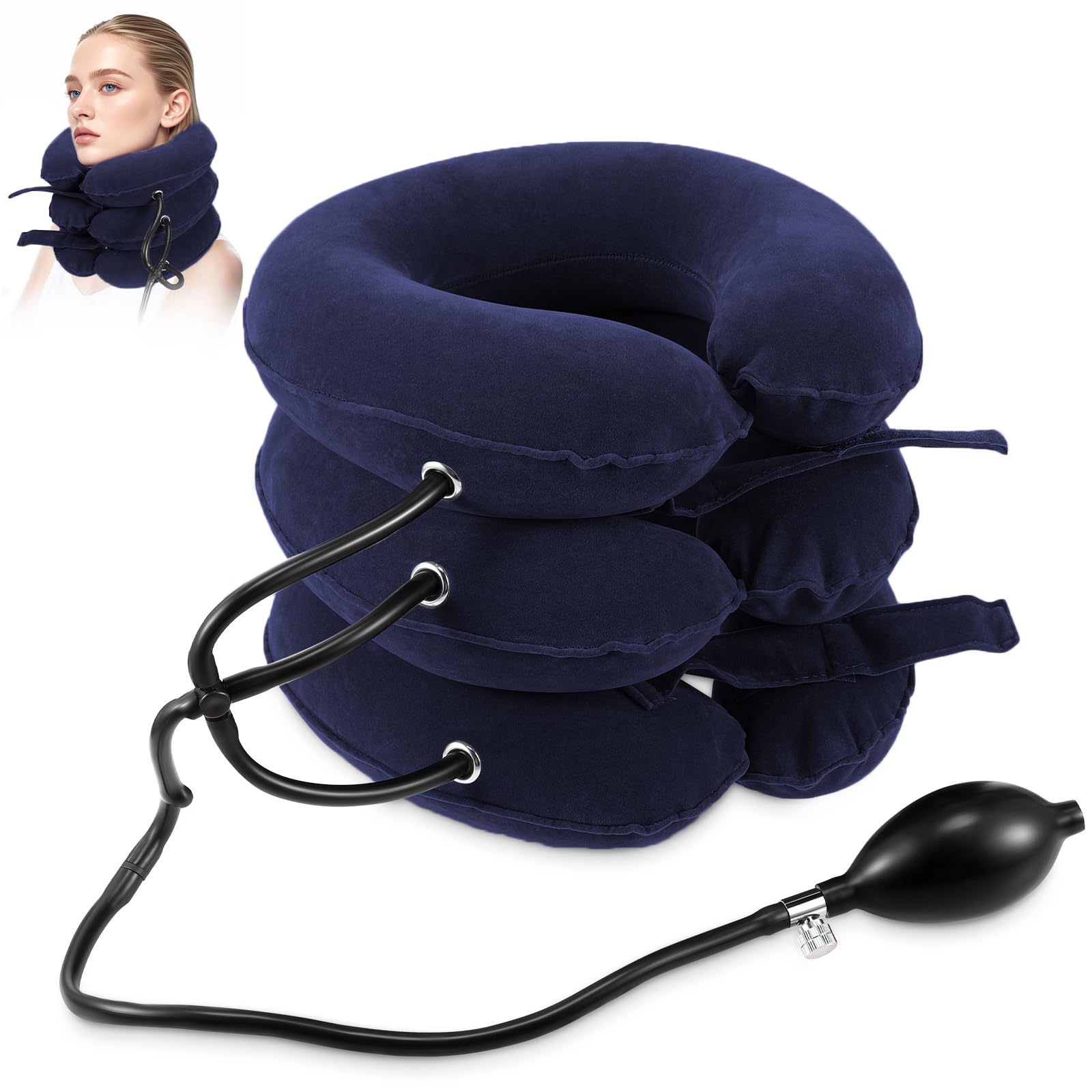 Jaximy Neck Stretcher, Neck Traction Device for Instant Neck Pain Relief