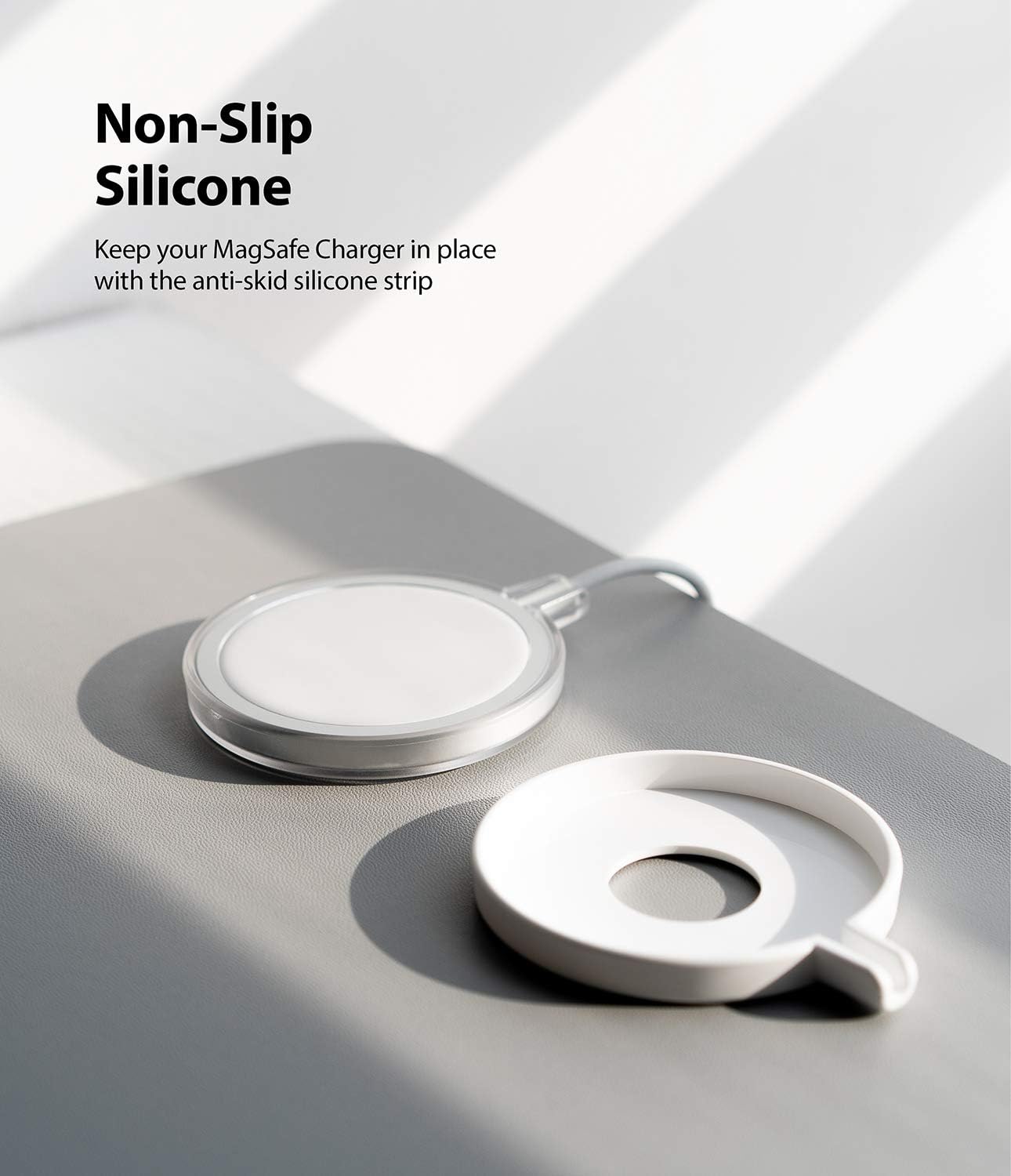 Ringke Slim Case Compatible with MagSafe Charger Wireless Charging Pad - Matte Clear