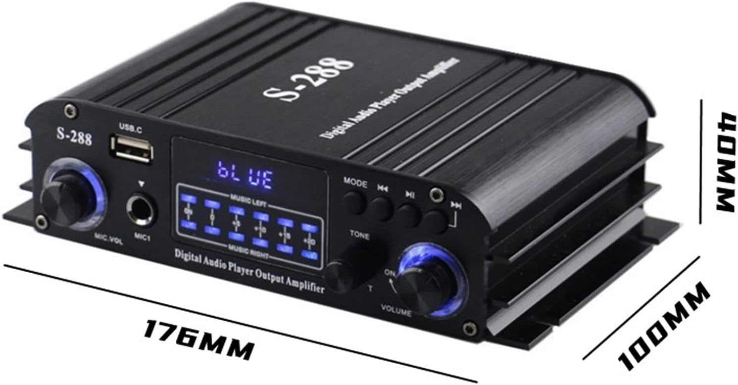 Amplifia pẹlu awọn iwọn ti a samisi