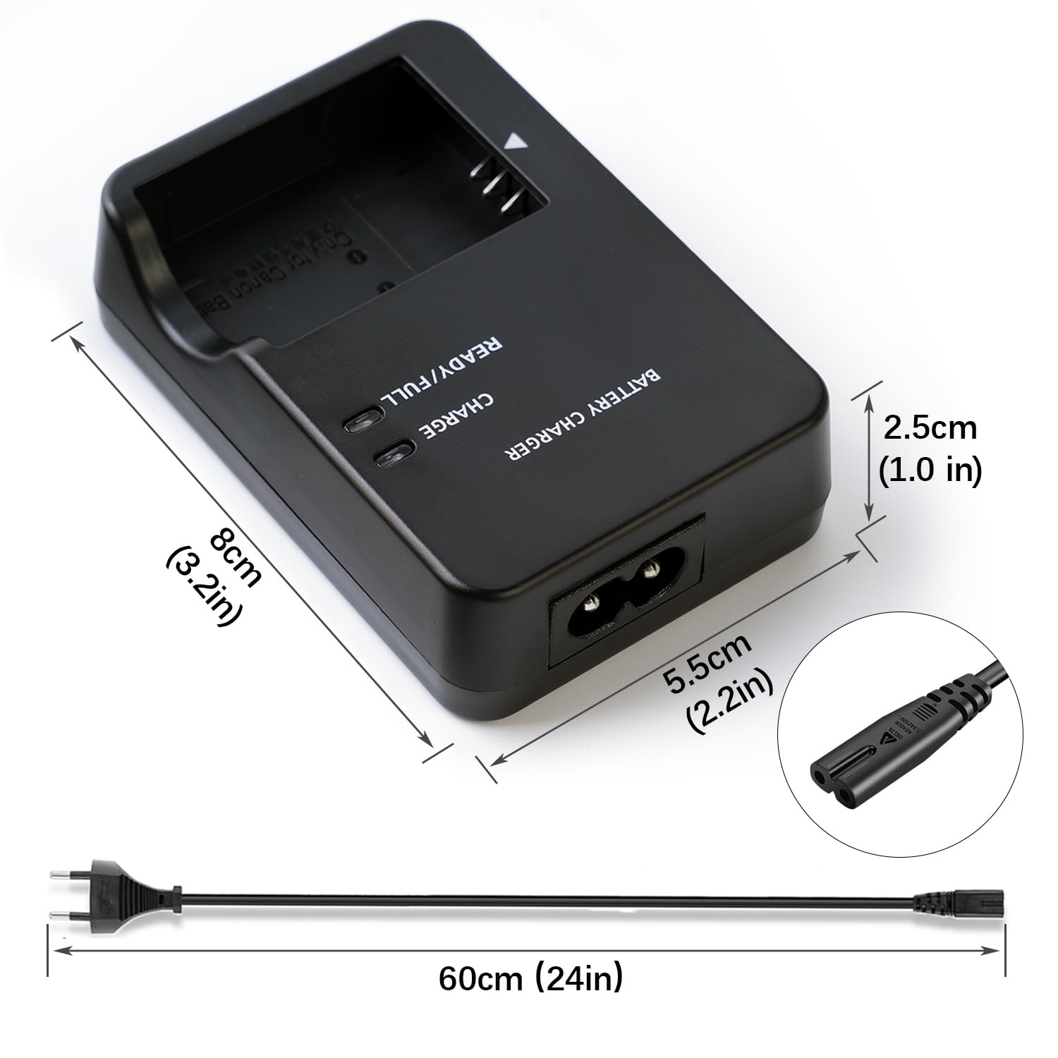 NB-13L CB-2LH Caricabatterie Compatibile con Canon PowerShot G7 X Mark II G5 X G7 X G9 X G9 X Mark II SX620 HS SX720 HS