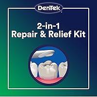 Vista 3 de Dentek Temparin Max Kit de reparación, 13+ reparaciones, 0.09 oz (paquete de 6)