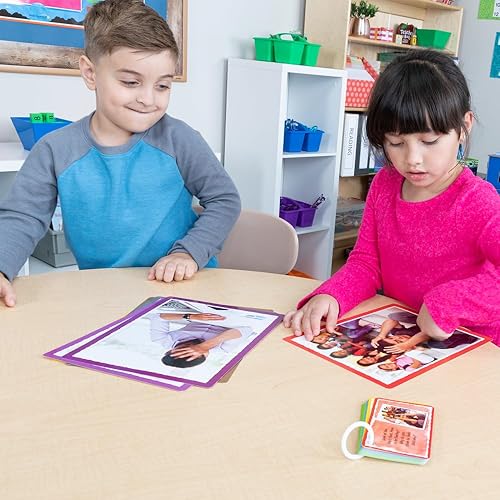 Really Good Stuff - Juego de tarjetas de conversación sobre la empatía para el aula, el hogar y la educación en casa con actividades atractivas para