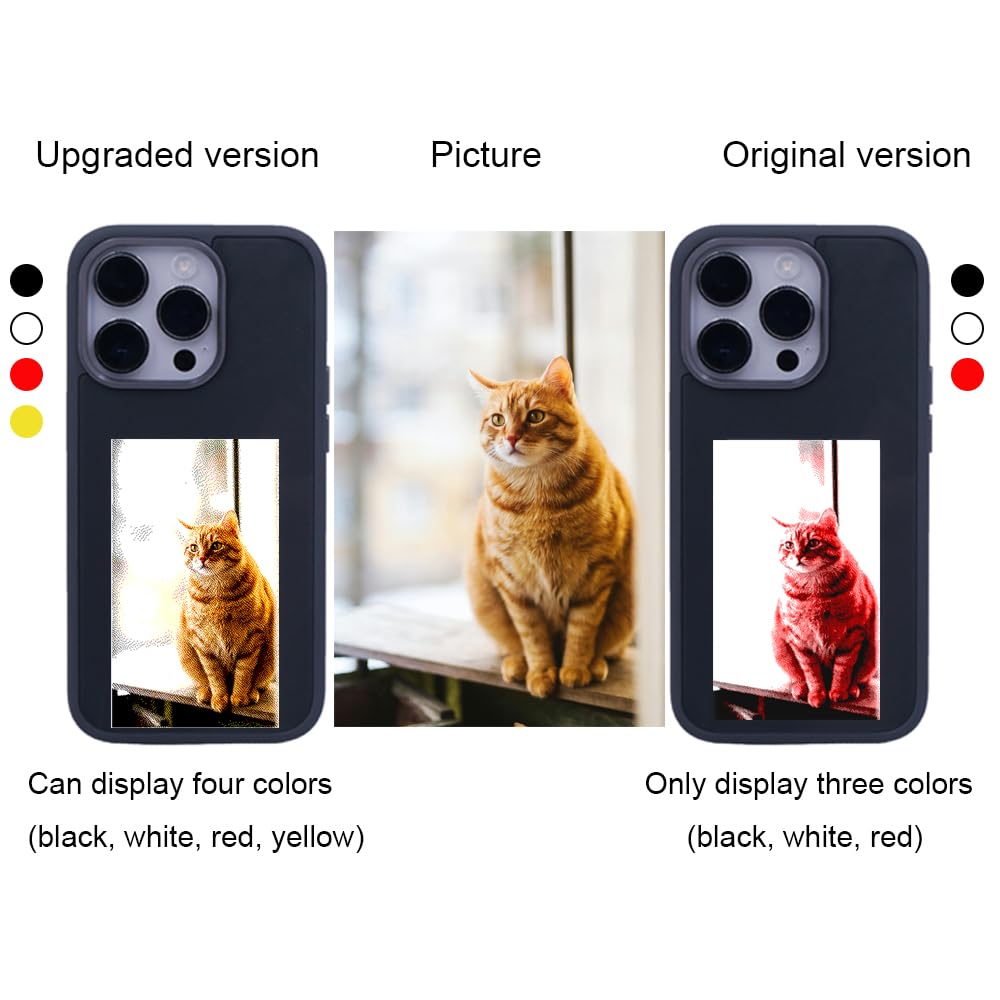 Amazon.com: Aikelai Upgraded Version Ink Screen Smart Phone Case