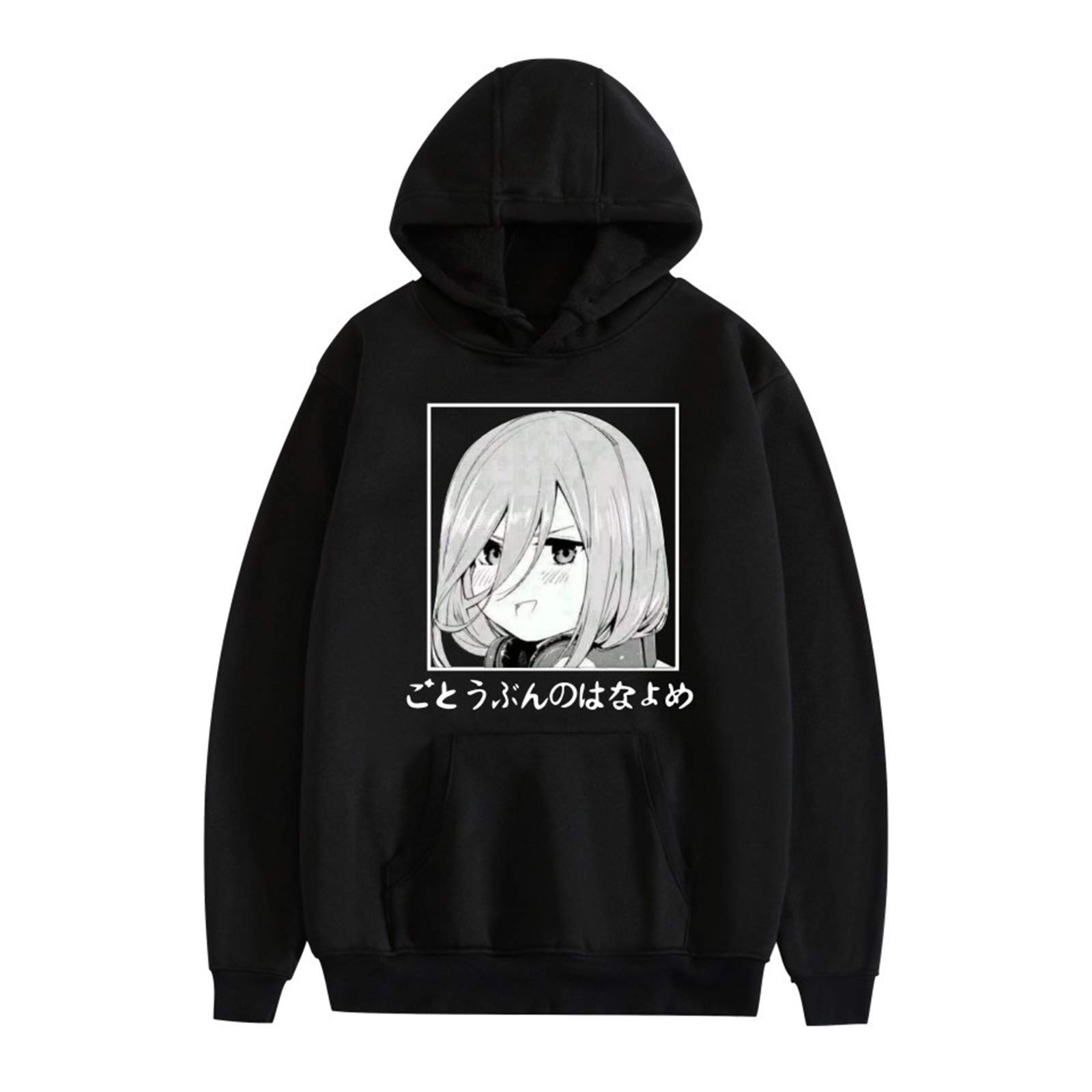Anime The Quintessential Quintuplets Long Sleeve Hoodie Uesugi Fuutarou Sweatshirts Pullover Nakano Ichika Nakano Nino Nakano Miku Nakano Yotsuba Nakano Itsuki