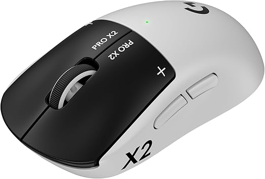 【Amazon.co.jp限定】 Logicool G ラピッドトリガー PRO X2 SUPERSTRIKE LIGHTSPEED ゲーミングマウス G-PPD-004WL-STRKd 8000Hz ポーリングレート 軽量 61g ハプティック誘導トリガーシステム HITS USB Type-C 充電 ワイヤレス ゲーミング マウス 国内正規品※Amazon.co.jp限定 壁紙ダウンロード付き