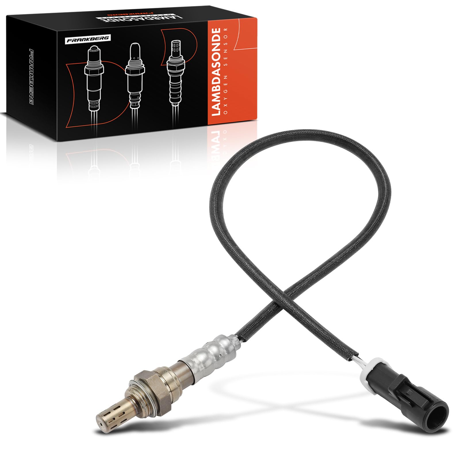 Frankberg Sonda lambda Sonda diagnostica Compatibile con Fiesta VI CB1 CCN Focus Turnier DNW Focus DAW DBW 2 DY Fiesta V JD JH Replace# 250-24001