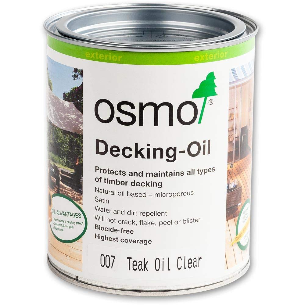 Osmo Decking Oil Clear 0.75L