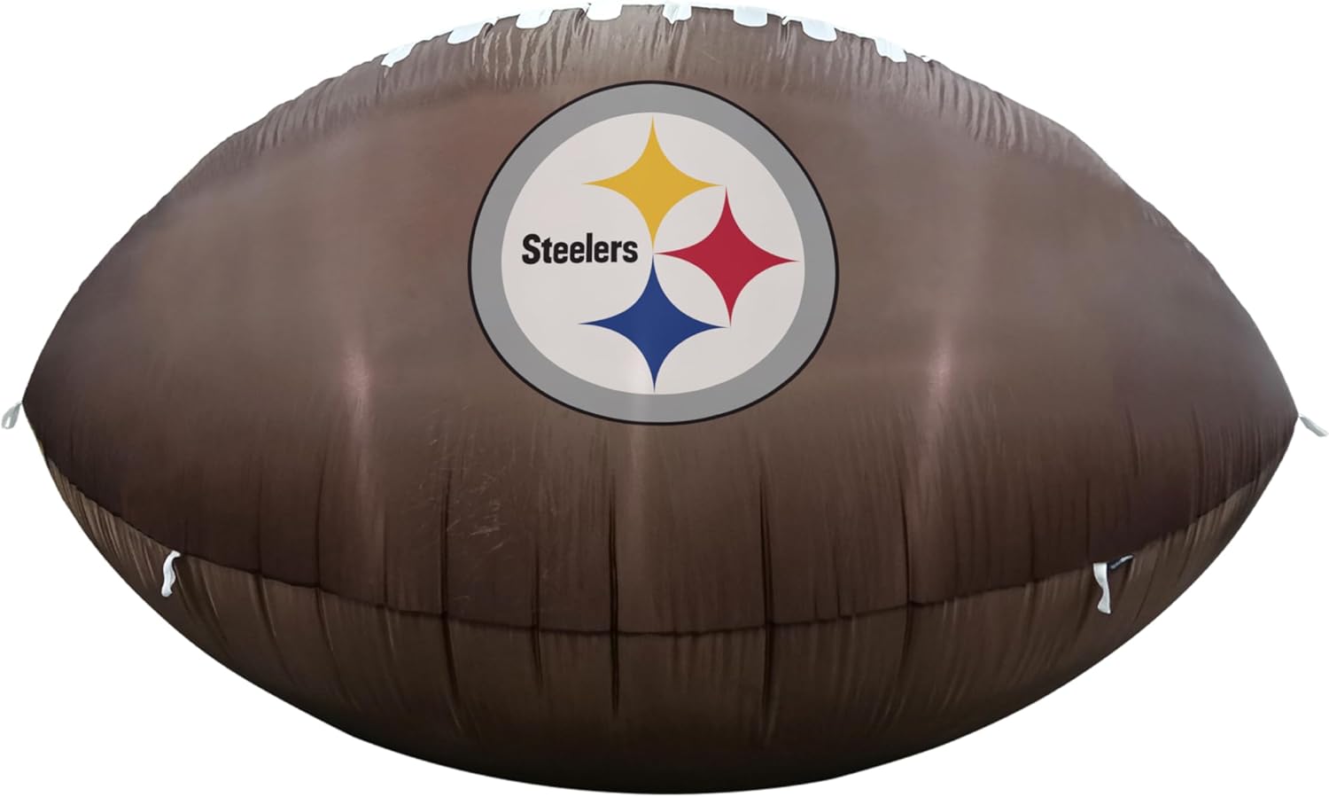 FANMATS NFL Inflatable Football - Self Inflating Inflatable Display, Built-In Blower & Tethers, Official Team Logo – Show Your Spirit All Year Round
