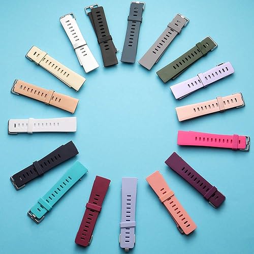 Miniatura 9 de Wepro - Correas para reloj inteligente, compatibles con Fitbit Versa, Versa 2 y Versa Lite SE, para mujeres y hombres, pequeños y grandes