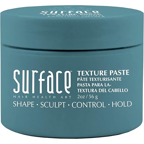 Surface Hair - Texture Paste - Paraben-Free Styling for Wet or Dry Shaping & Hold - 2 oz