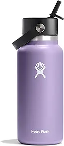 Hydro Flask 32 Oz Wide Mouth Flex Straw Cap Moonshadow