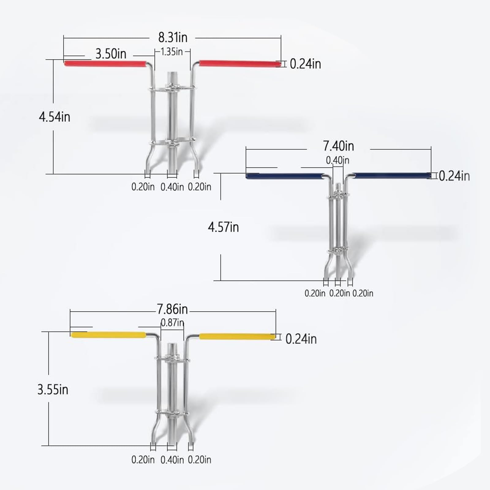3-teiliger Dichtungsmontagesatz für Hydraulikzylinder