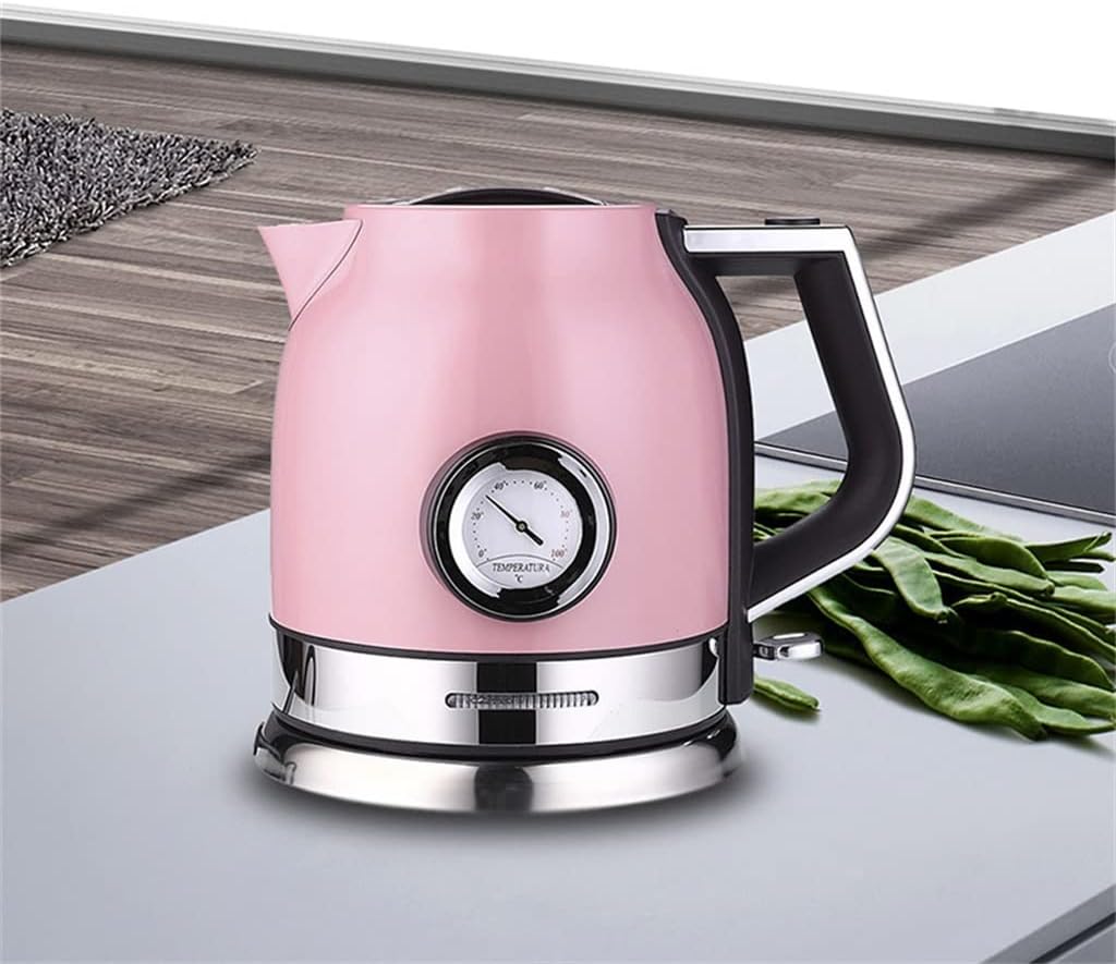 Electric Tea Kettle With Temperature, Electric Water Kettle With Food Grade Stainless Steel (Color : A, Size : One size) hopeful Octopus feet