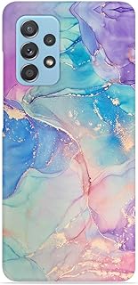 جراب موبايل سيليكون مطبوع متوافق مع سامسونج جالاكسي A72 من سي اف ال، متعدد الألوان