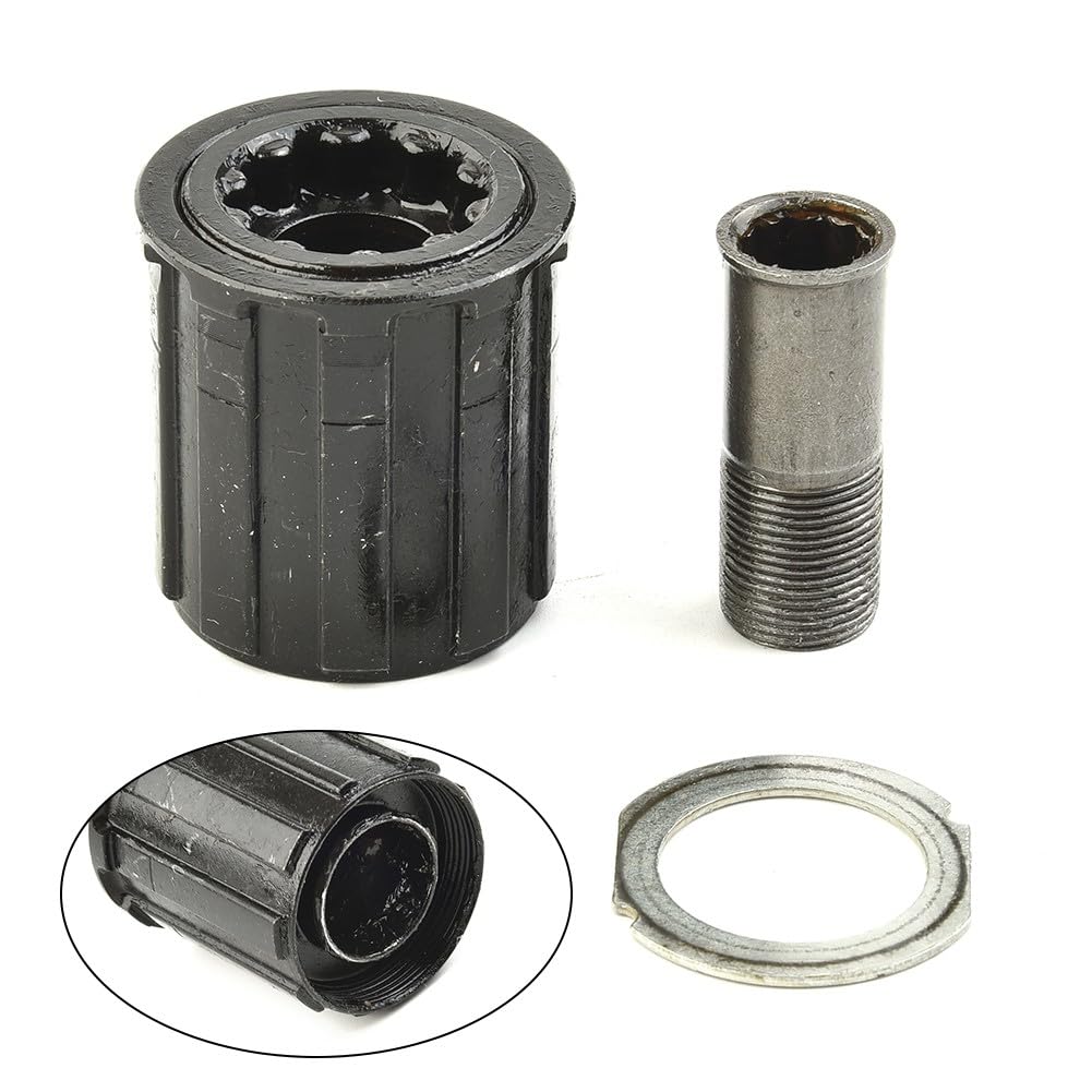Helilyco Steel Freehub Body RM30/RM40/RM60 Hubs, 7/8/9/10 Compatible Rear for Hub Cassette Body, Black