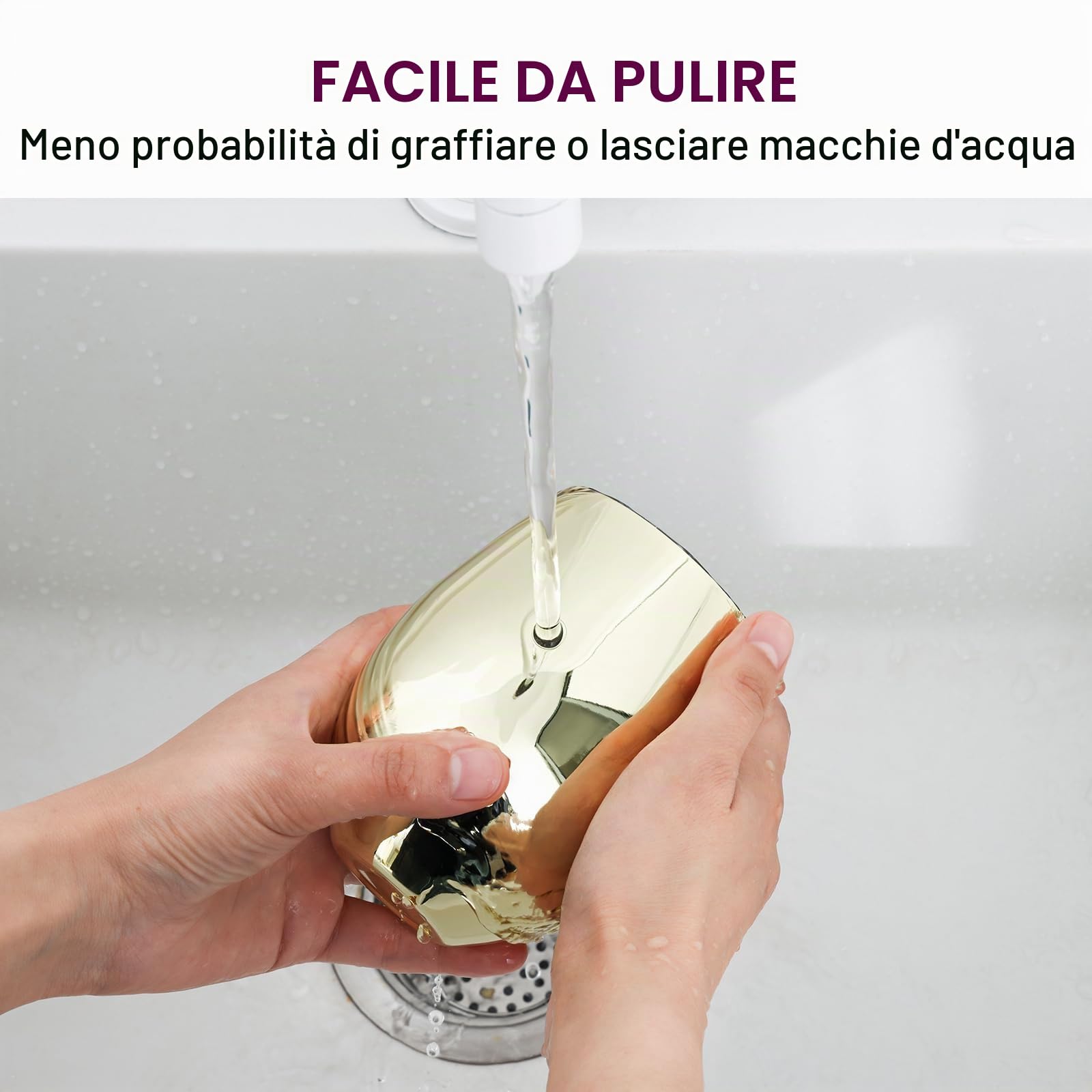 Kordisen WOTOR Set di 4 calici da vino dorati, da 532 ml, infrangibili, in acciaio inox, senza stelo, per esterni, viaggi, campeggio, piscina, accessori da vino ideali come regalo