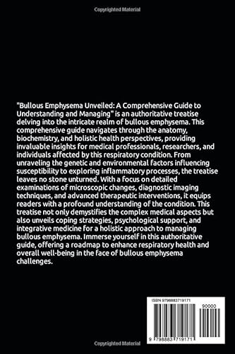 Bullous Emphysema Unveiled: A Comprehensive Guide to Understanding and Managing (Medical care and he