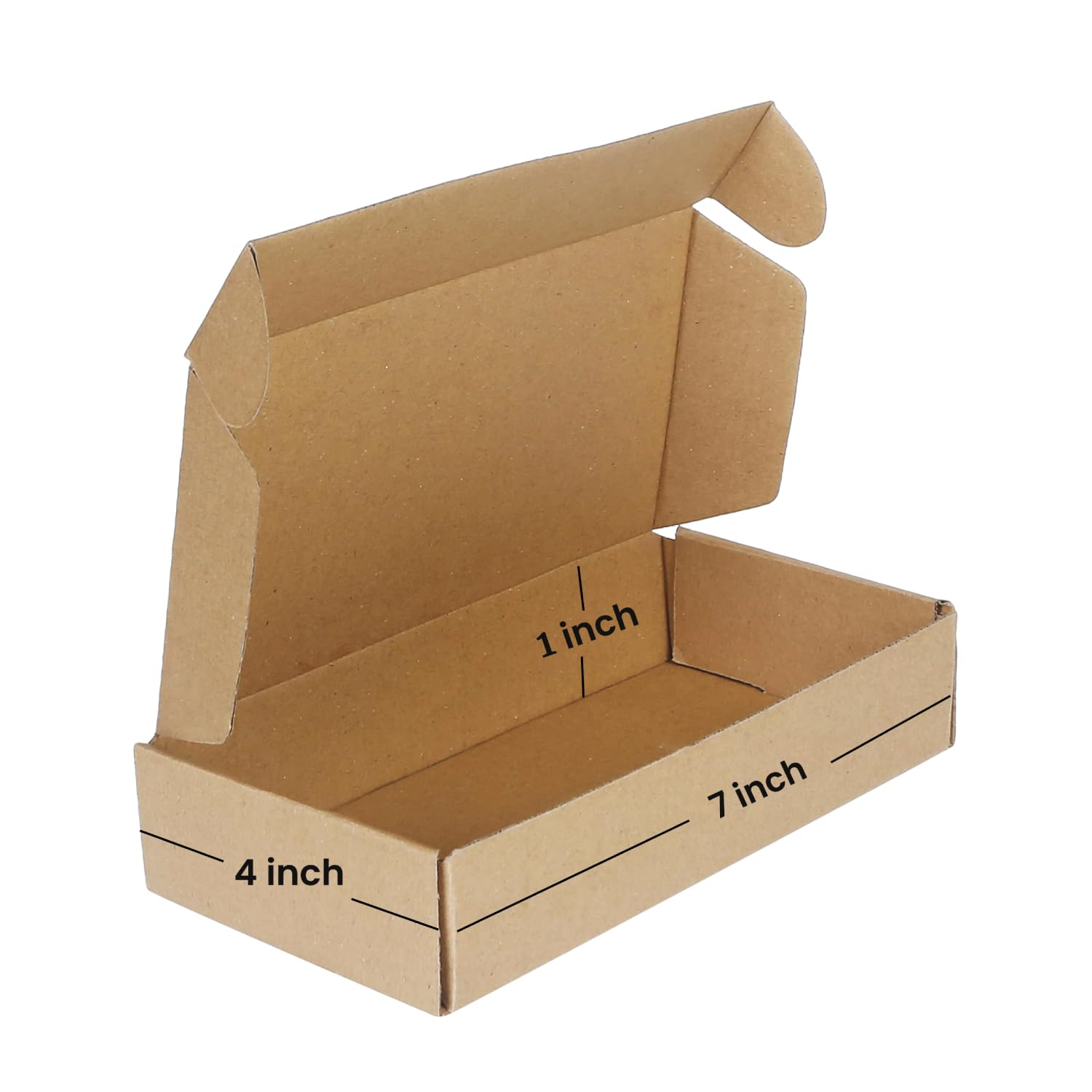 DCGPAC Tab Lock Box For Secure Packaging 7x4x1 Corrugated 3Ply Sturdy Shipping Brown Boxes 7"Lx4"Wx1"H (Pack of 100pcs) (B08RYNG7QG) Amazon Price History, Amazon Price Tracker