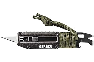 Gerber Gear 31-003739 Prybrid X, Pocket Knife with Utility Blade and Prybar