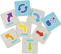 Vista 4 de Learning Resources Botley - Juego de actividades The Coding Robot 2.0, 78 piezas, a partir de 5 años, robot de codificación para niños, juguetes