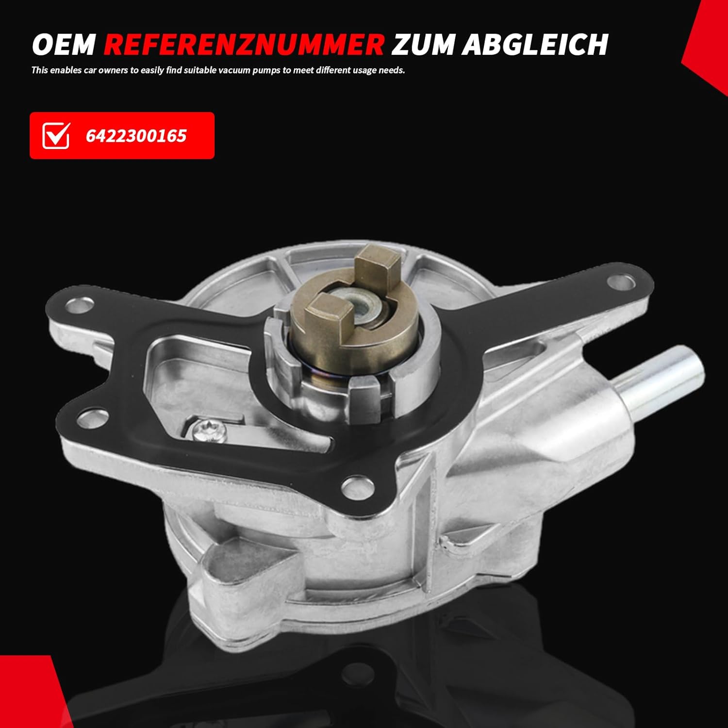 MUNIK 6422300165 Brake System Vacuum Pump 2003-2018 For Mercedes Benz GL350 G350 ML350 X164 W463 W164 Peat# 642230016564 642230016580 642230016587 V308355 at22919 409983 358400111