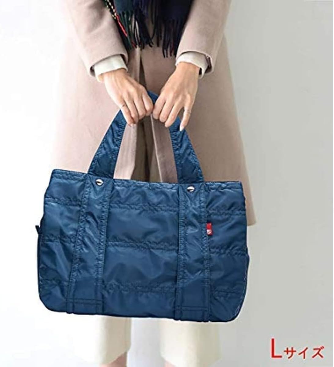 [otoye] レディース 超軽量 大容量 ナイロン ボストンバッグ 旅行 通勤 トラベル ママ ポケット整理用