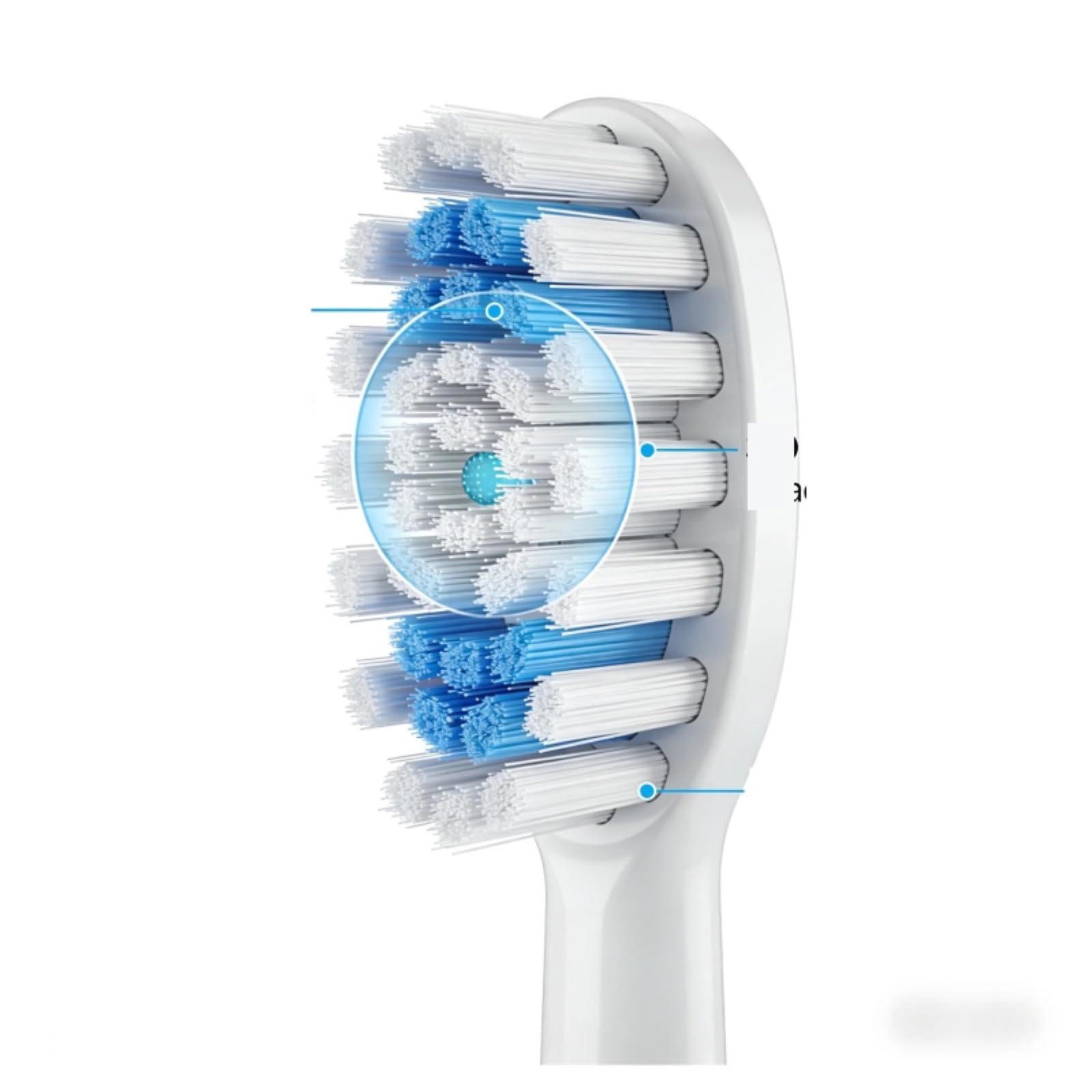 Generico Testine Per T100, Compatibile Con Xiaomi, Setole Morbide