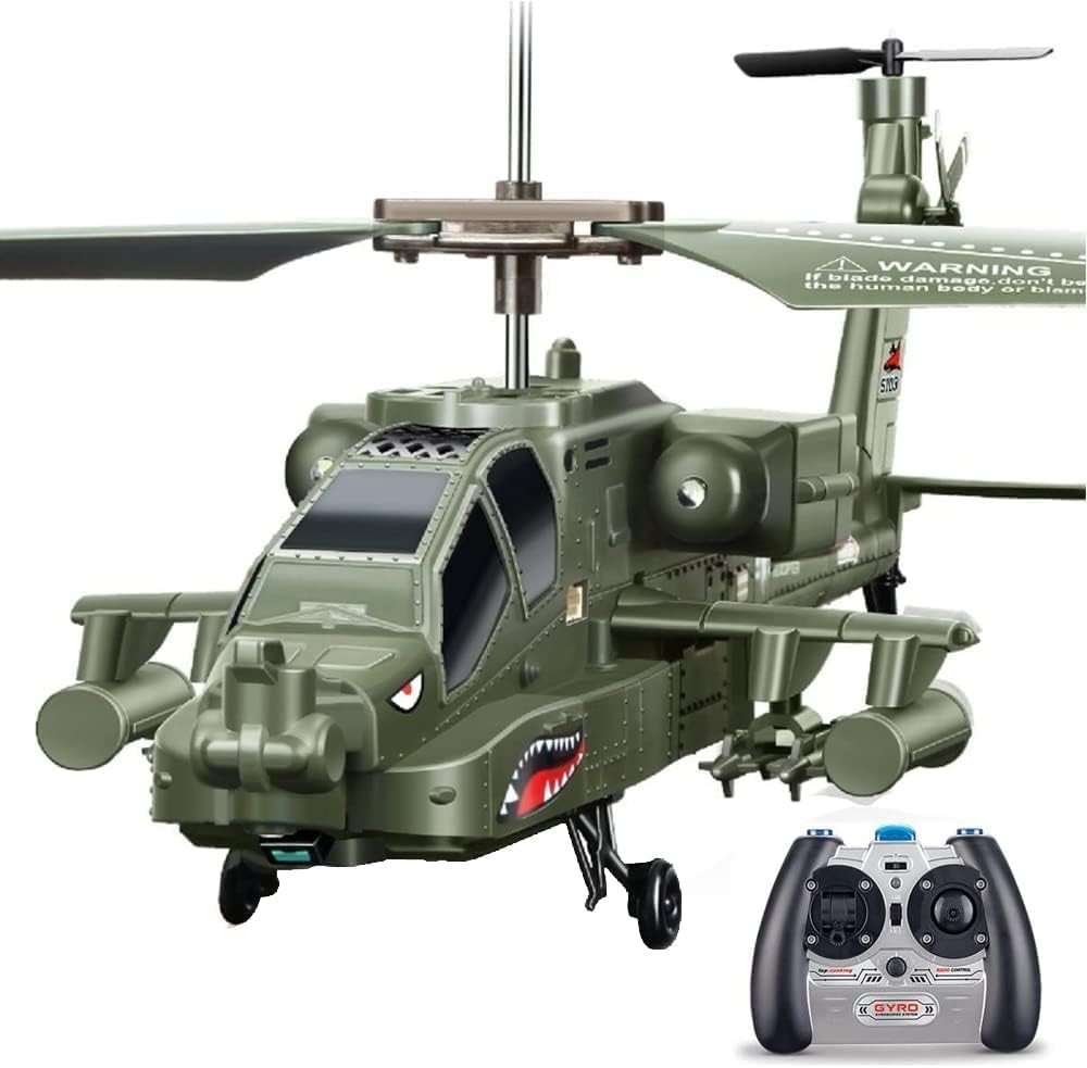 Military Fighter Modelo Simulación Militar RC Helicóptero 2.4G 3.5 Canal Control Remoto Helicóptero con Giroscopio RTF para Niños Principiantes Juguetes Eléctricos Interiores
