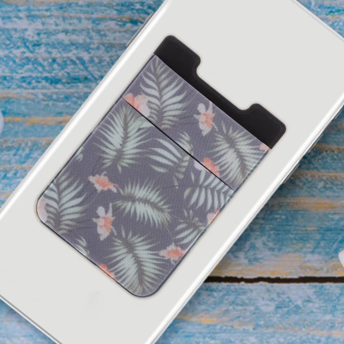 Uonlytech 10pezzi Porta Carte Adesivo Per Telefono Sottile e Pratico Wallet Per Smartphone Tasca Retro Per Carte Di Credito e Id Design Elegante e Funzionale Adatto Per Tutti Modelli Di