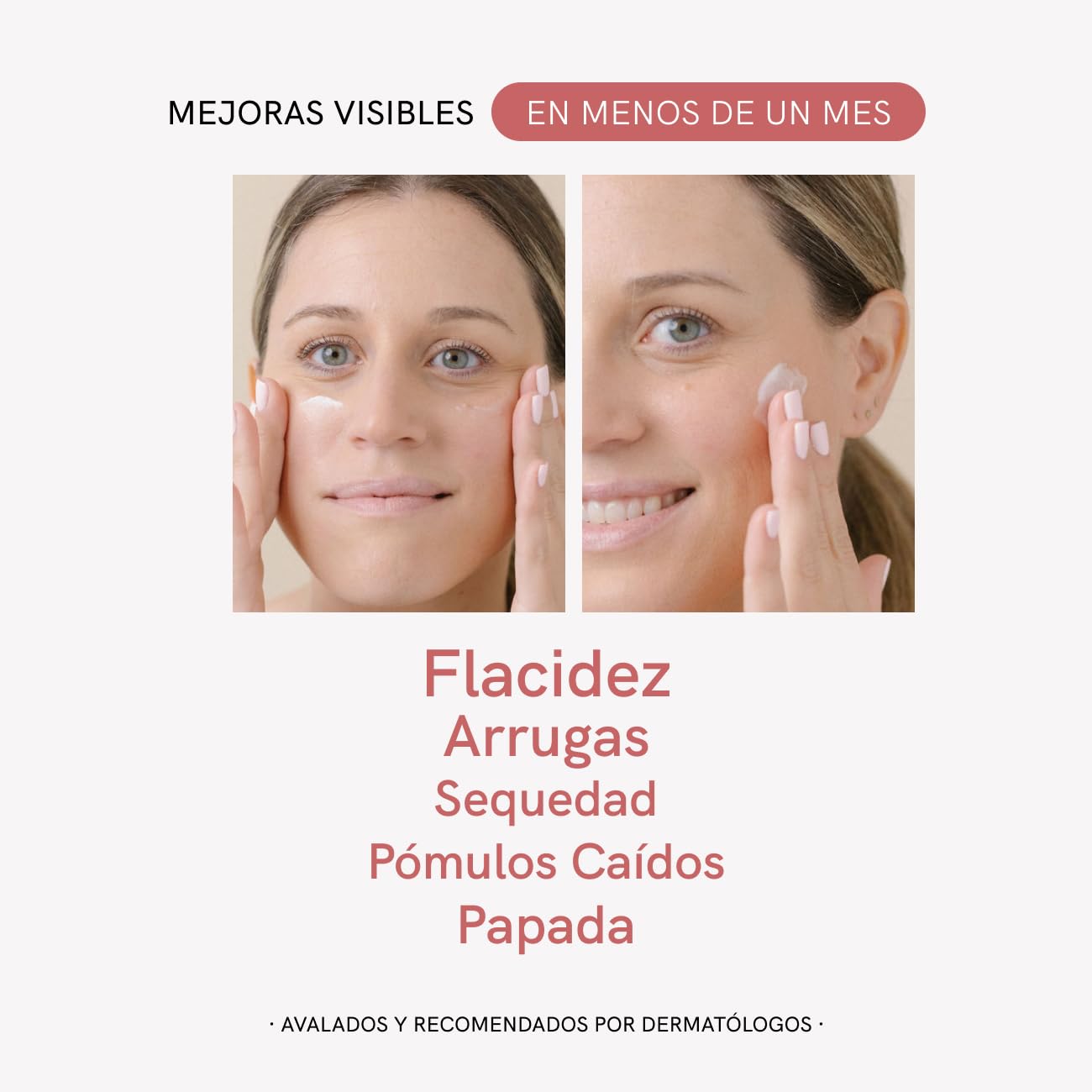 MASDERM - Crema Facial Reafirmante Radiofrecuencia 1000ml con Bio-Retinol y Colágeno para Piel Madura Mejora la Apariencia de la Firmeza Formato XL Larga Duración