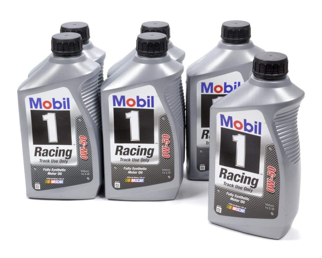 Amazon.com: Mobil 0w50 Racing Oil Case 6x1 Qt : Automotive
