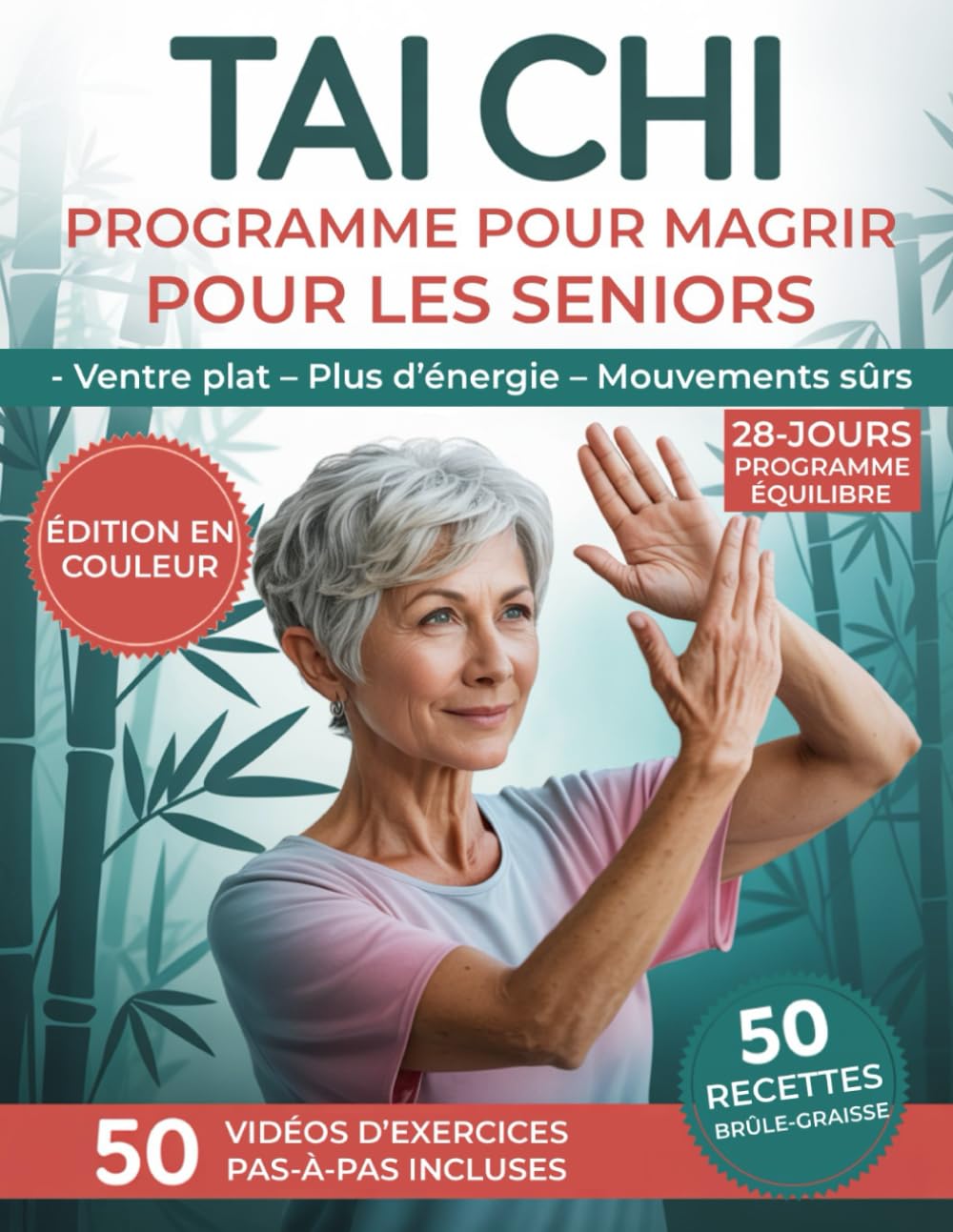 Tai Chi Programme pour Maigrir: Méthode Douce et Progressive à Domicile pour Femmes après 50 Ans afin de Perdre du Poids Durable, Réduire Ventre et Hanches et Retrouver Mobilité sans Douleur