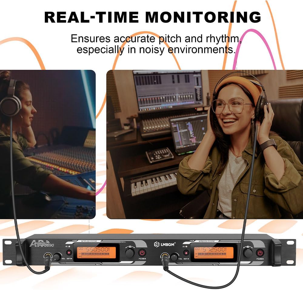 Infrared Frequency Pairing process between transmitter and bodypack receiver