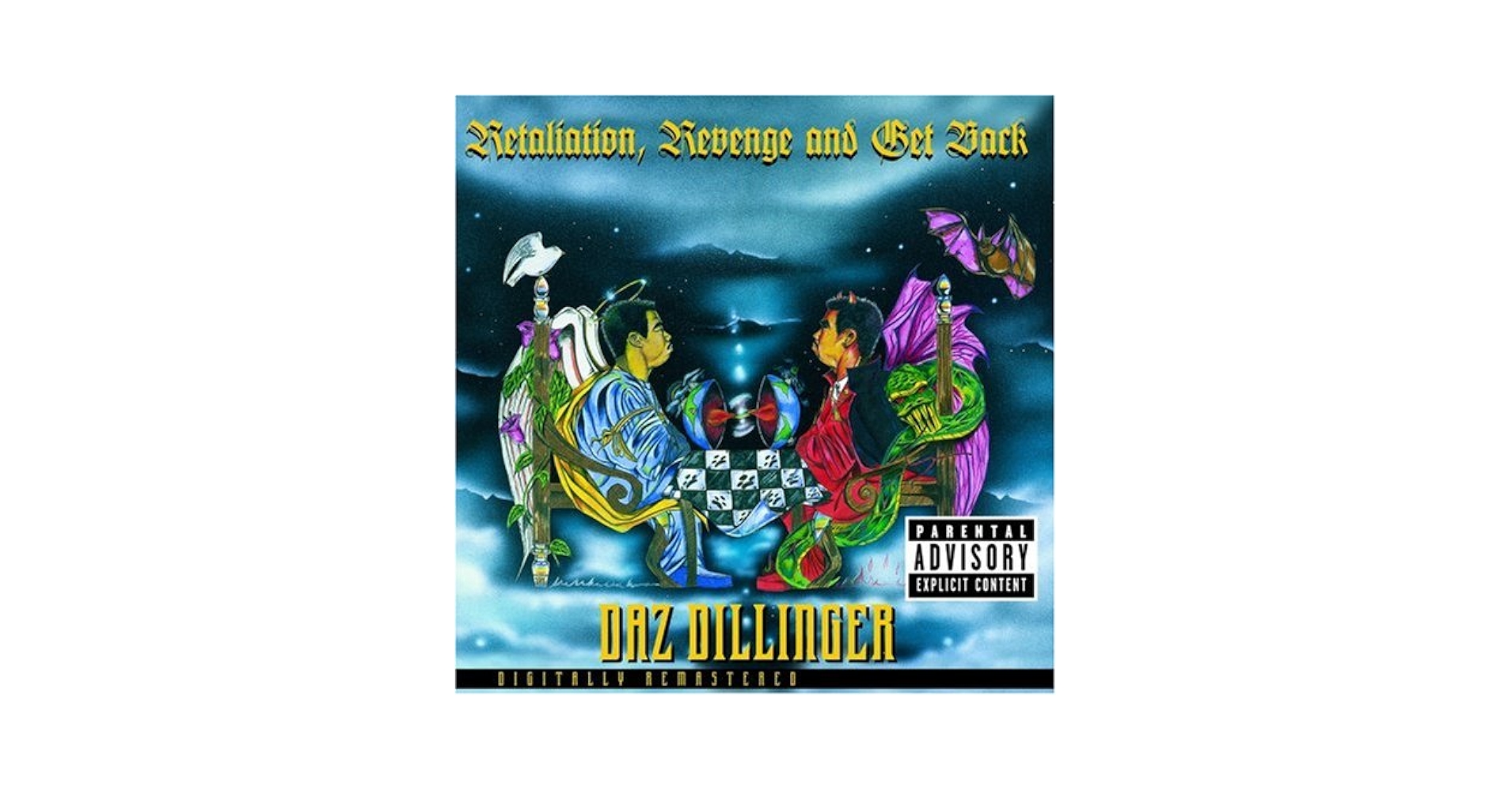 DAZ DILLINGER / Retaliation, Revenge…2LP Daz Dillinger / Retaliation Revenge And Get Back 12