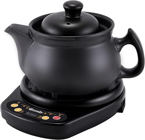 Olla de medicina china de 3.17 cuartos de galón de cocina eléctrica de medicina herbaria 110V Herb Tea Maker eléctrico para hierbas dentro de 21.16